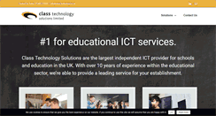 Desktop Screenshot of class-technology.co.uk